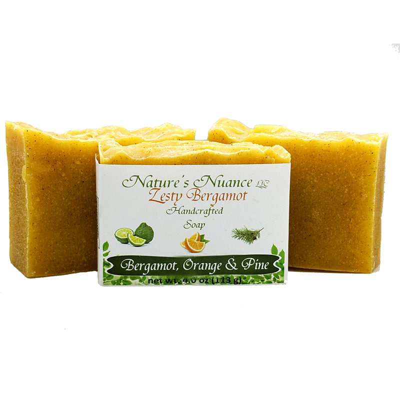 Zesty Bergamot soap – Nature's Nuance LLC